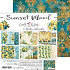 Craft O'Clock SUNSET MOOD -  paper set 20,3x20,3cm 