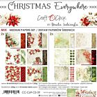 Craft O' Clock CHRISTMAS EVERYWHERE mix 8x8 pad