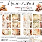 Craft O'Clock AUTUMNARIA -  paper set 20,3x20,3cm - MIX 