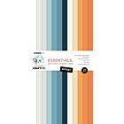 Studio Light Unicolor paper pad Winter Essentials nr.225 CCL-ES-UPP225 300x150x9mm