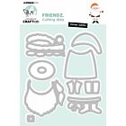Studio Light Cutting Die Mister Santa Friendz nr.877 CCL-FR-CD877 125x108x1mm
