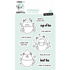 Studio Light Clear Stamp Friendz nr.553 CCL-FR-STAMP553 92x138mm 