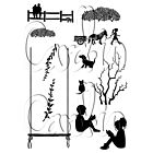 Card-io In The Swing A6 Combinations Clear Stamp Set