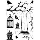 Card-io Swings and Things A6 Combinations Clear Stamp Set