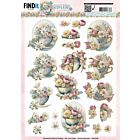 3D Cutting Sheet - Berries Beauties - Whispering Spring - Tea