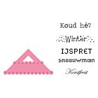 Collectable Hoekje en wintertekst NL