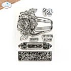 Art Journal Specials Hinged to the past Stamps In Full Bloom