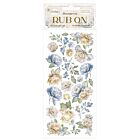 Stamperia Timeless Rub-On 4x8,5 Inch Flowers (DFLRB160)