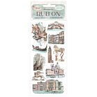Stamperia Venice City of Art Rub-On 4x8,5 Inch Monuments (DFLRB170)
