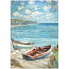 Blue Dream A4 Rice Paper Boats(DFSA4738)