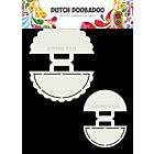 Dutch Doobadoo Card art 2x Strand Tasjes 9x11cm  