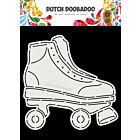 Dutch Doobadoo Card Art Rollerskates A5         