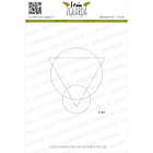 Lesia Zgharda Design photopolymer Stamp Geometry 5.6x6.5