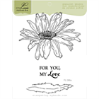 Lesia Zgharda Design Stamp Set Chamomile large FL086a
