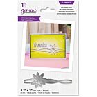 Gemini - Elements - Decorative Swash Border Snijmal - Delightful Daisy