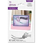 Gemini - Elements - Decorative Swash Border Snijmal - Fluttering By