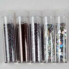 Glitter set zwart/zilver