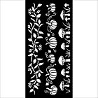 Stamperia Whispering Woods Thick Stencil 12x25cm 3 Stripes  (KSTDL130)