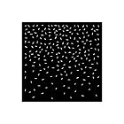 Stamperia Candy Christmas Thick Stencil 12X12cm Drippling with Sugar Sparkling  (KSTDS51)