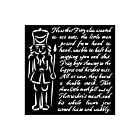 Stamperia Alice in Christmas Thick Stencil 12X12cm Soldiers (KSTDS58)