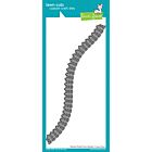 Lawn Fawn dies slimline picket fence border