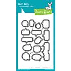 Lawn Fawn dies all the speech bubbles lawn cuts
