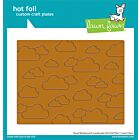 Lawn Fawn hot foil plates cloud background: landscape hot foil plate