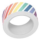 Lawn Fawn supplies rainbow diagonal stripes washi tape