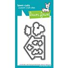 Lawn Fawn dies backyard bird feeder add-on lawn cuts