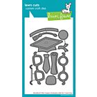 Lawn Fawn stand-alone woodland critter huggers graduation add-on