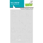 Lawn Fawn veggie happy coloring stencils