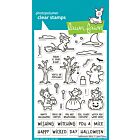 Lawn Fawn 4x6 clear stamp set halloween mice