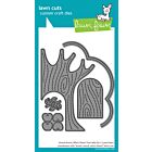 Lawn Fawn stand-alone knock knock. who's there? tree add-on