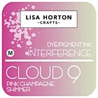 Lisa Horton Crafts Cloud 9 Shimmer Interference Ink Pad Pink Champagne Shimmer