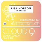 Lisa Horton Crafts Cloud 9 Shimmer Interference Ink Pad Lemon Candy Shimmer