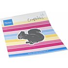 Marianne Design Craftable Tiny's Eekhoorn CR1666 57x62mm