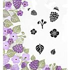 Card-io Very Berry Majestix Clear Stamp Set