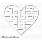 My Favorite Things Heart Maze Shapes - White 