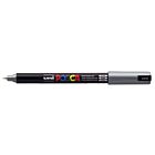 Marker met gekalibreerde punt extra-fijn Zilver 26