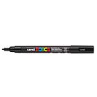 Marker met conische punt fijn Zwart 24