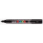 Marker met conische punt medium Zwart 24
