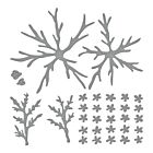 Spelbinders Queen Anne's Lace and Ladybugs Etched Dies 