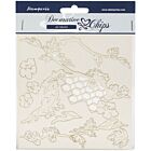Stamperia Decorative Chips Amazonia Parrot 