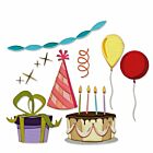 Sizzix Thinlits Die Set - 32PK Celebrate Colorize 666285 Tim Holtz