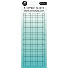 Studio Light blok voor clearstempel 220x90mm - 8mm  220x90x8mm     