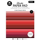 Studio Light Unicolor Paper Pad Christmas reds Essent. nr.205 SL-ES-UPP205 148x210mm 