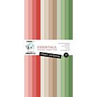 Studio Light Unicolor paper pad Classic Christm. Essent. nr.221 CCL-ES-UPP221 300x150mm