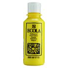 Ecola Plakkaatverf Fles 250 ml Geel 200