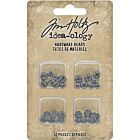 Tim Holtz Idea-Ology Metal Hardware Heads 32/Pkg Flatback