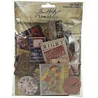 Tim Holtz Idea-Ology  Chipboard Baseboards 40/Pkg Junk Drawer
